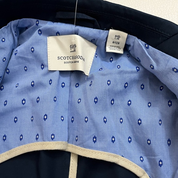 NWT - Authentic Scotch & Soda Boys’ Suit Jacket - Size 8/128 - Picture 5 of 7